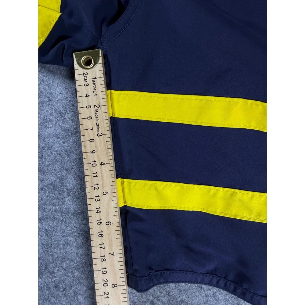 Knights Apparel Michigan Wolverines Swim Trunks Mens LG Navy Blue Board Shorts
